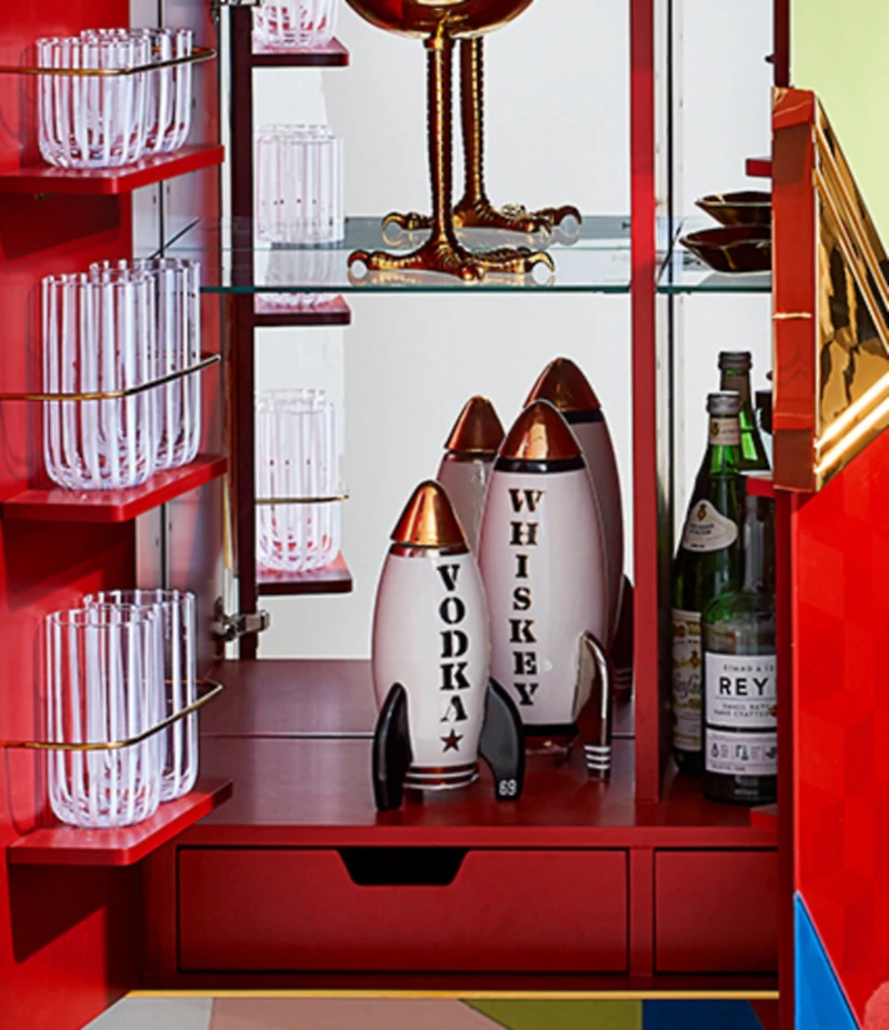 Jonathan Adler Rocket Whiskey Decanter