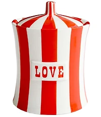Jonathan Adler Vice Love Striped Canister