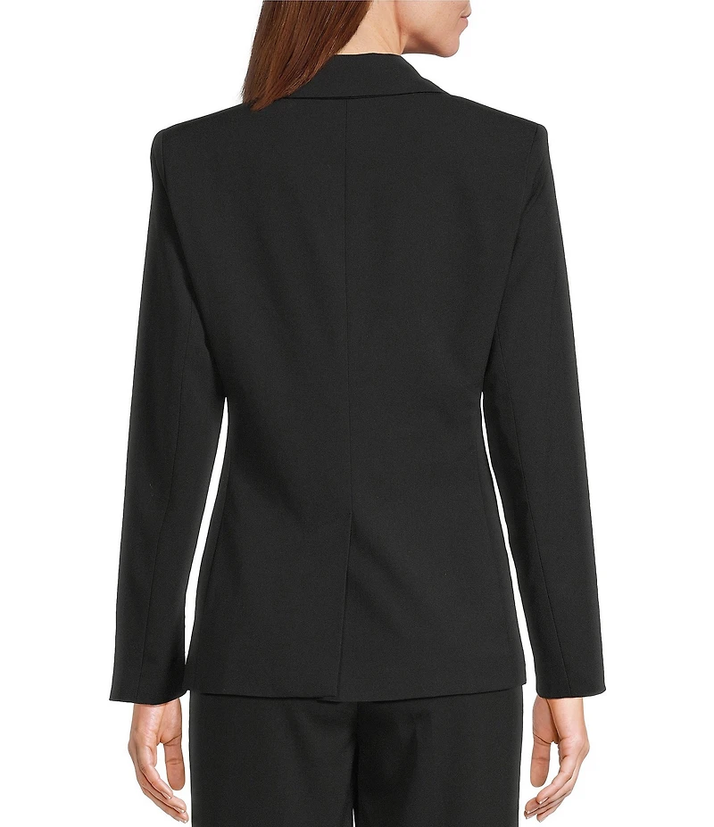 Jones New York Bi-Stretch 1-Button Blazer