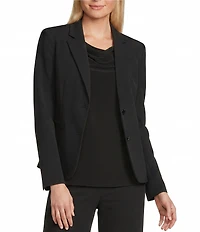 Jones New York Bi-Stretch 2-Button Blazer