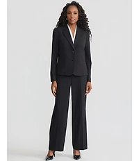 Jones New York Bi-Stretch 2-Button Blazer