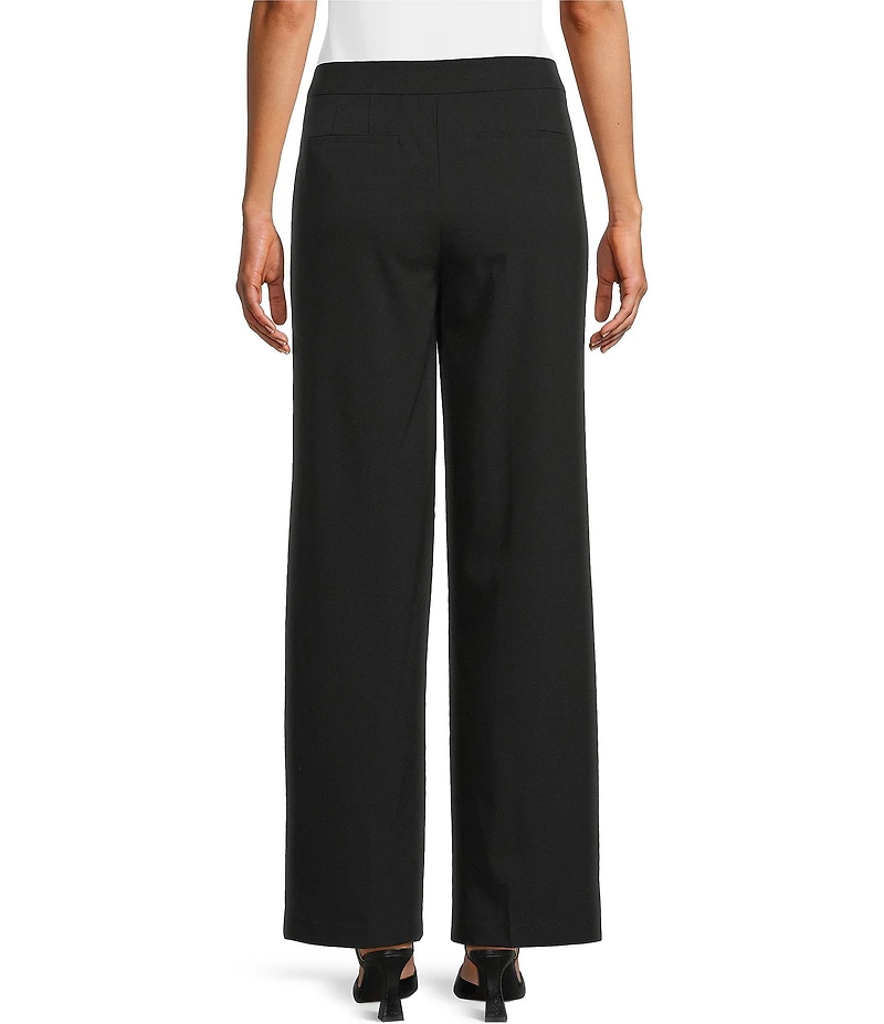 Jones New York Bi-Stretch Wide Leg Pants