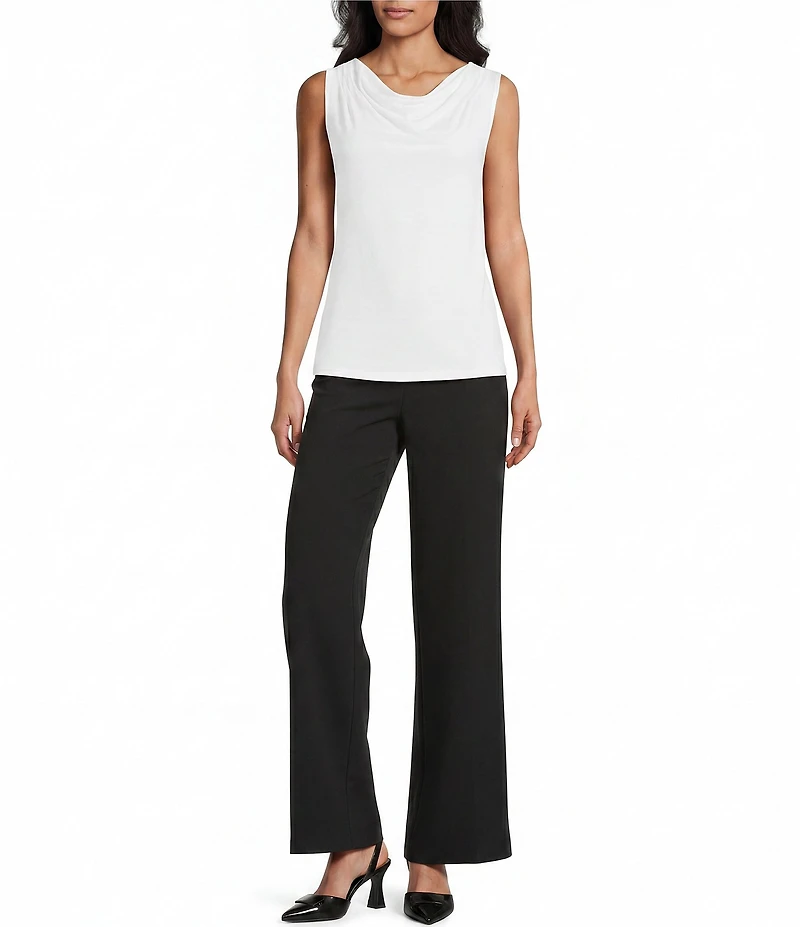 Jones New York Bi-Stretch Wide Leg Pants