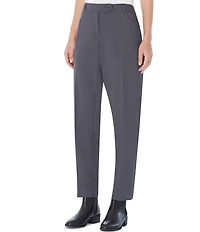 Jones New York Bi-Stretch Tapered Straight Leg Woven Pants