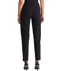 Jones New York Bi-Stretch Tapered Straight Leg Woven Pants