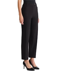 Jones New York Bi-Stretch Tapered Straight Leg Woven Pants