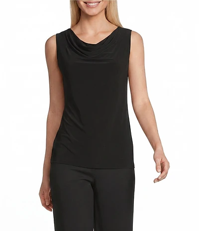 Jones New York Cowl Neck Sleeveless Top