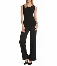 Jones New York Cowl Neck Sleeveless Top