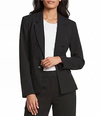 Jones New York Faux Double Breasted Blazer