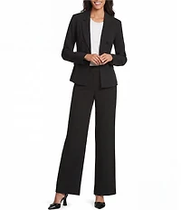 Jones New York Faux Double Breasted Blazer
