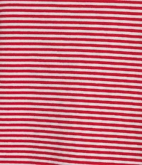 Jones New York Knit Stripe Button Detail Crew Neck Short Sleeve Tee