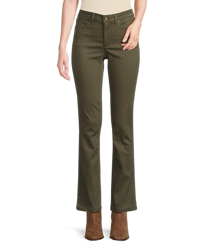 Jones New York Lexington City Denim Straight Leg Ankle Length Jeans