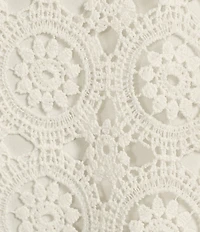 Jones New York Medallion Lace Short Sleeve Tee