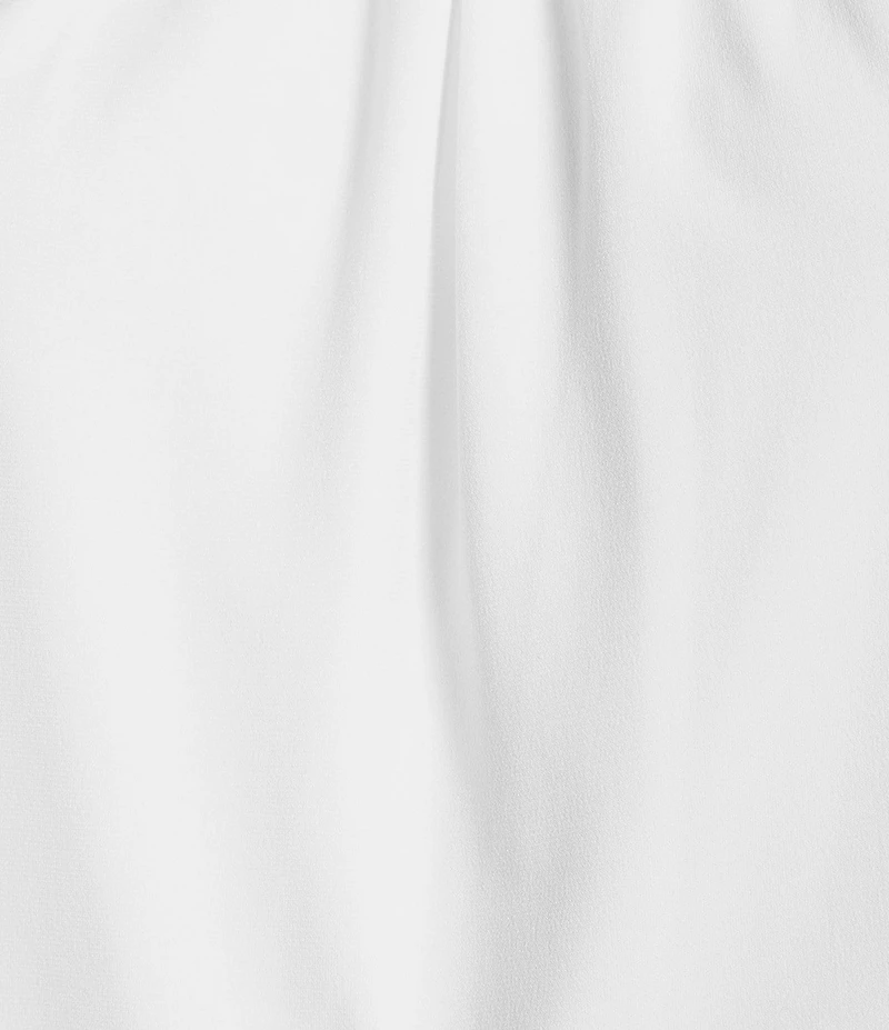 Jones New York Pleated Crew Neck Sleeveless Top