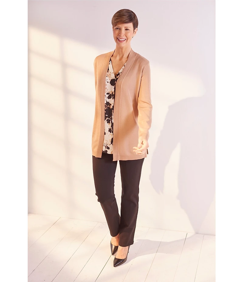 Jones New York Ponte Knit Skinny Leg Pull-On Pants