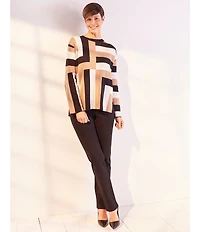 Jones New York Ponte Knit Skinny Leg Pull-On Pants