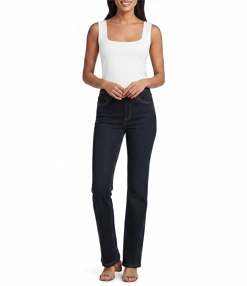 Jones New York Square Neck Sleeveless Top
