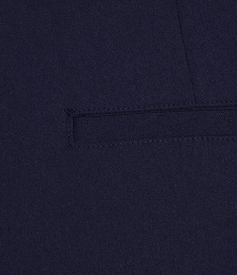 Jones New York Stretch Twill Wide Leg Pull-On Capri Pants