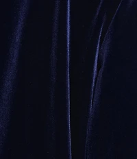 Jones New York Velour Mock Neck Long Sleeve Zip Front Jacket