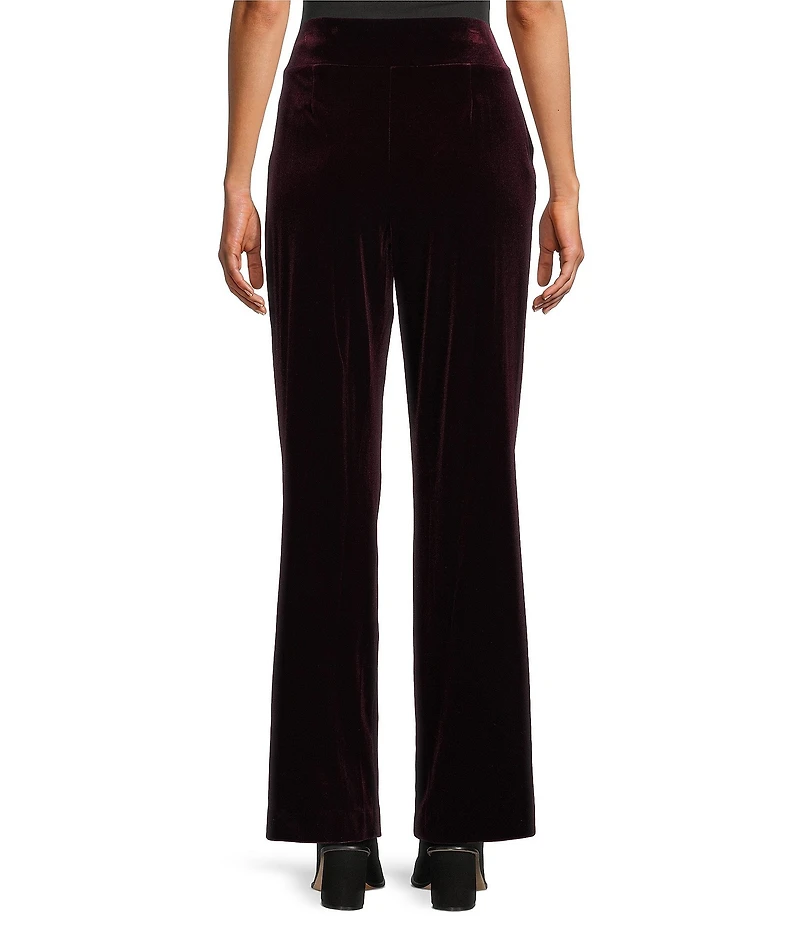 Jones New York Velour Straight Leg Coordinating Pants