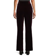 Jones New York Velour Straight Leg Coordinating Pants