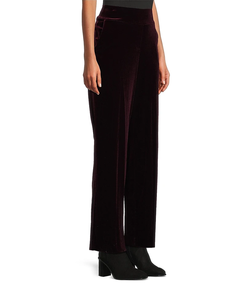 Jones New York Velour Straight Leg Coordinating Pants