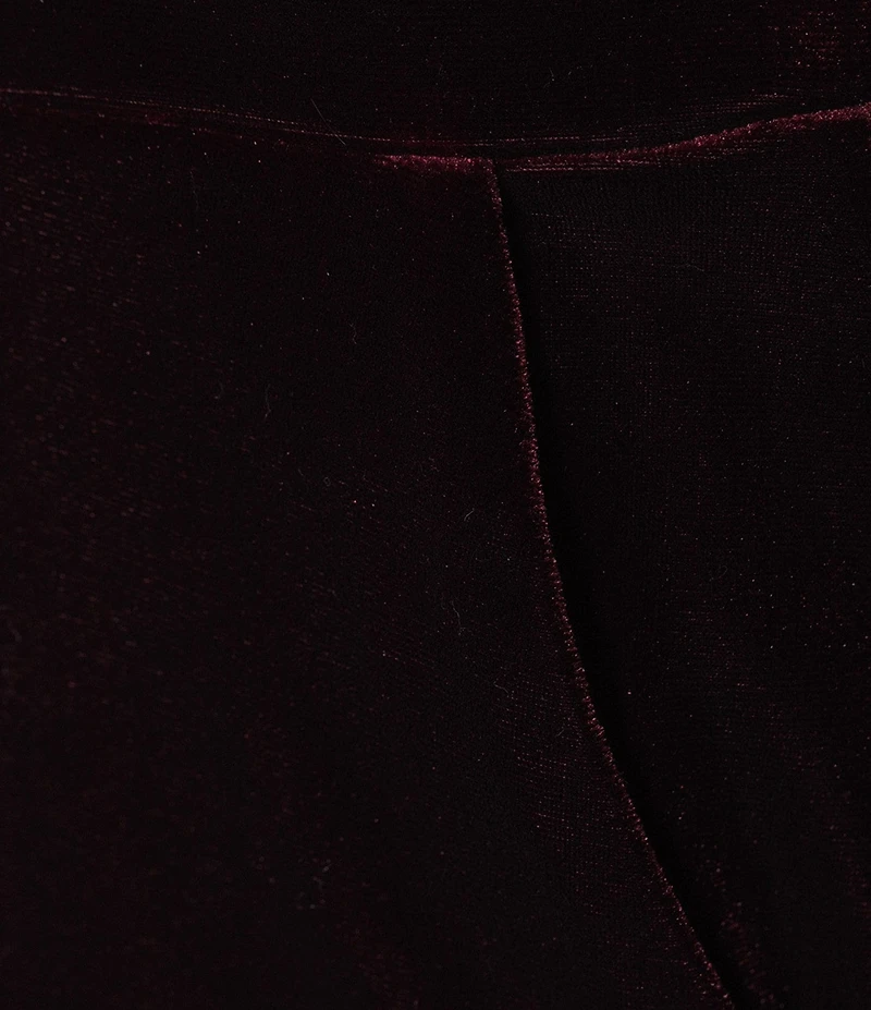 Jones New York Velour Straight Leg Coordinating Pants