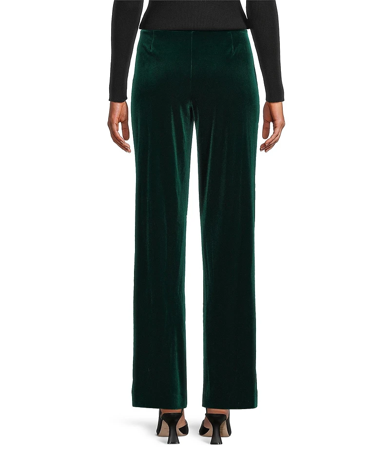 Jones New York Velour Straight Leg Coordinating Pants
