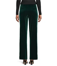Jones New York Velour Straight Leg Coordinating Pants