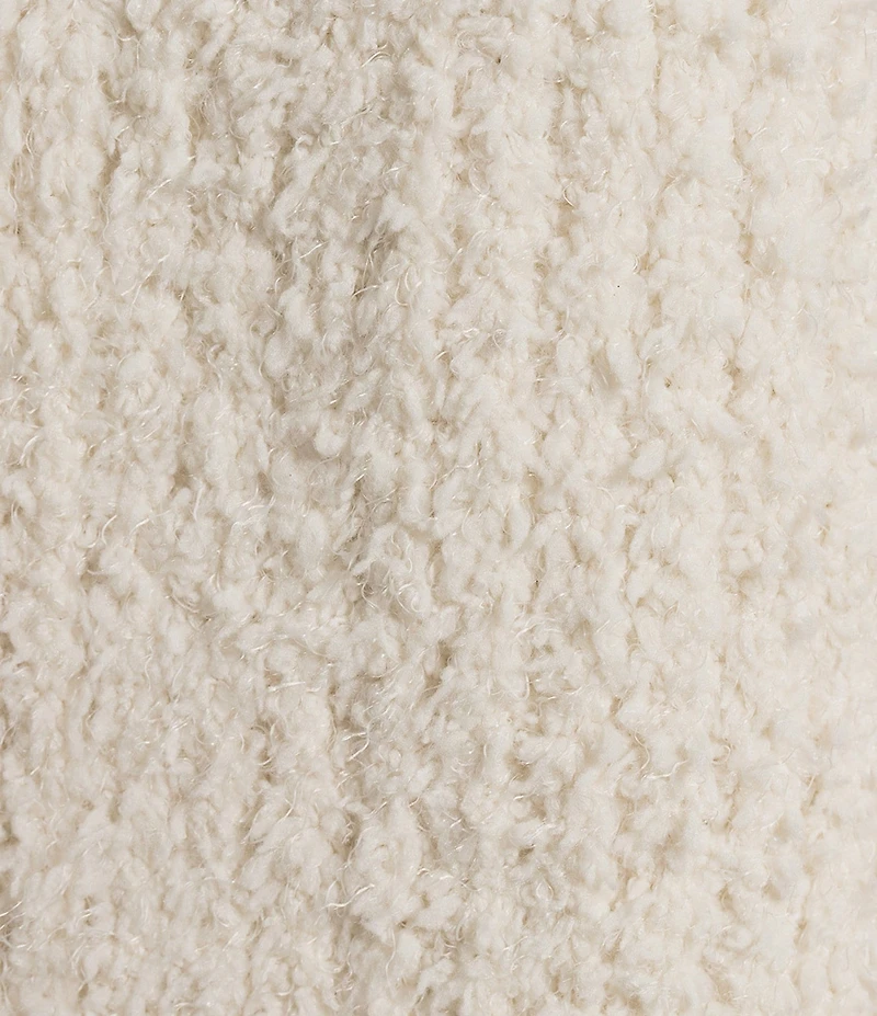 Jones New York Wide Collared Long Sleeve Open Front Cardigan