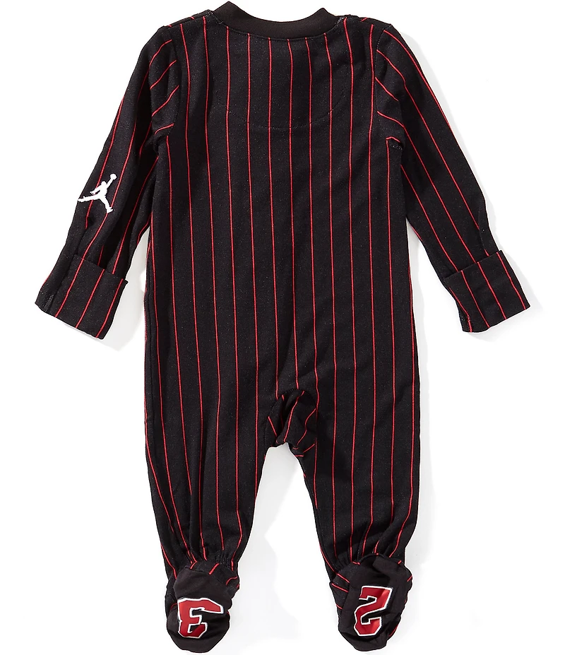 Jordan Baby Boys 23 Jersey Zip Front Footie