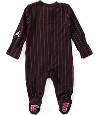 Jordan Baby Boys 23 Jersey Zip Front Footie