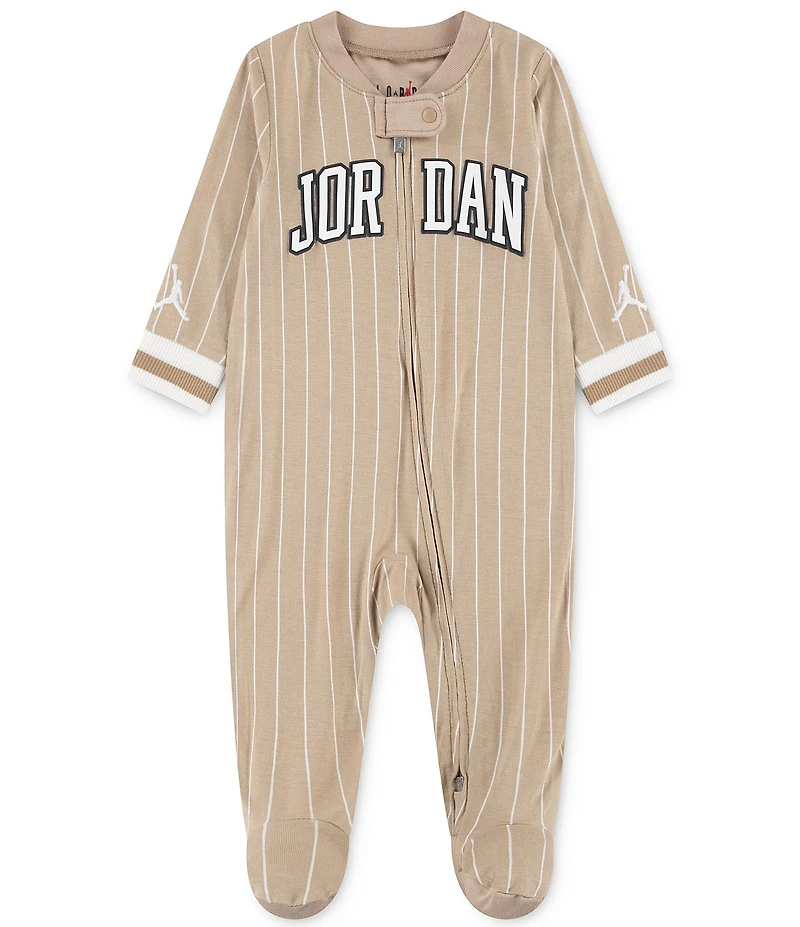 Jordan Baby Boys 23 Jersey Zip Front Footie