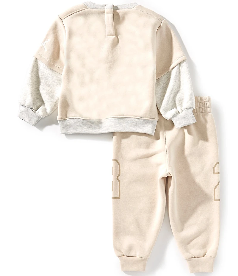 Jordan Baby Long Sleeve Future Flight Crewneck And Pants Set