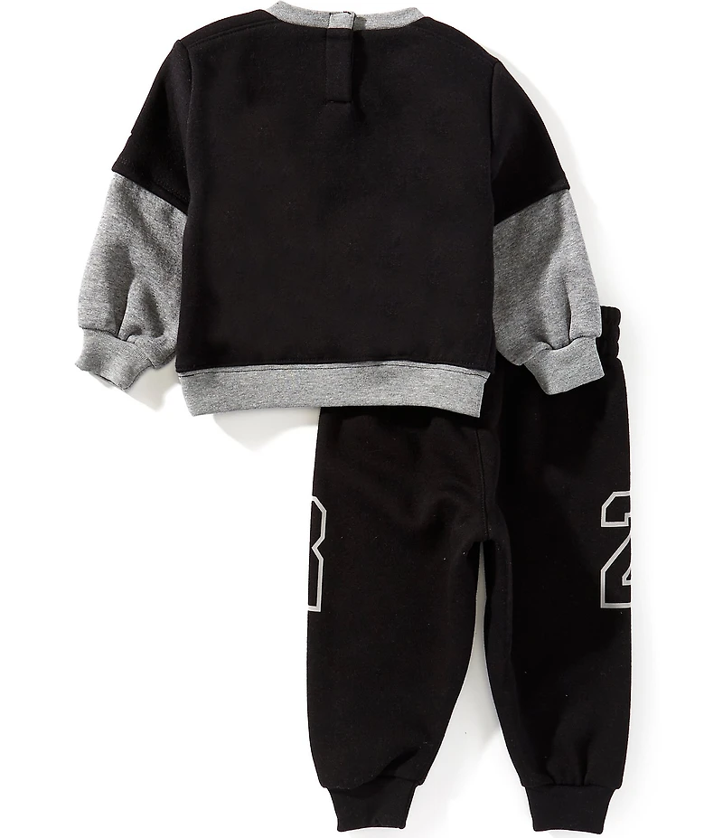 Jordan Baby Long Sleeve Future Flight Crewneck And Pants Set