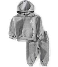 Jordan Baby Long Sleeve Jordan Fleece Pullover Hoodie & Jogger Pants Set