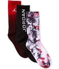 Jordan Big Boys Pool Side Crew Sock 3-Pack