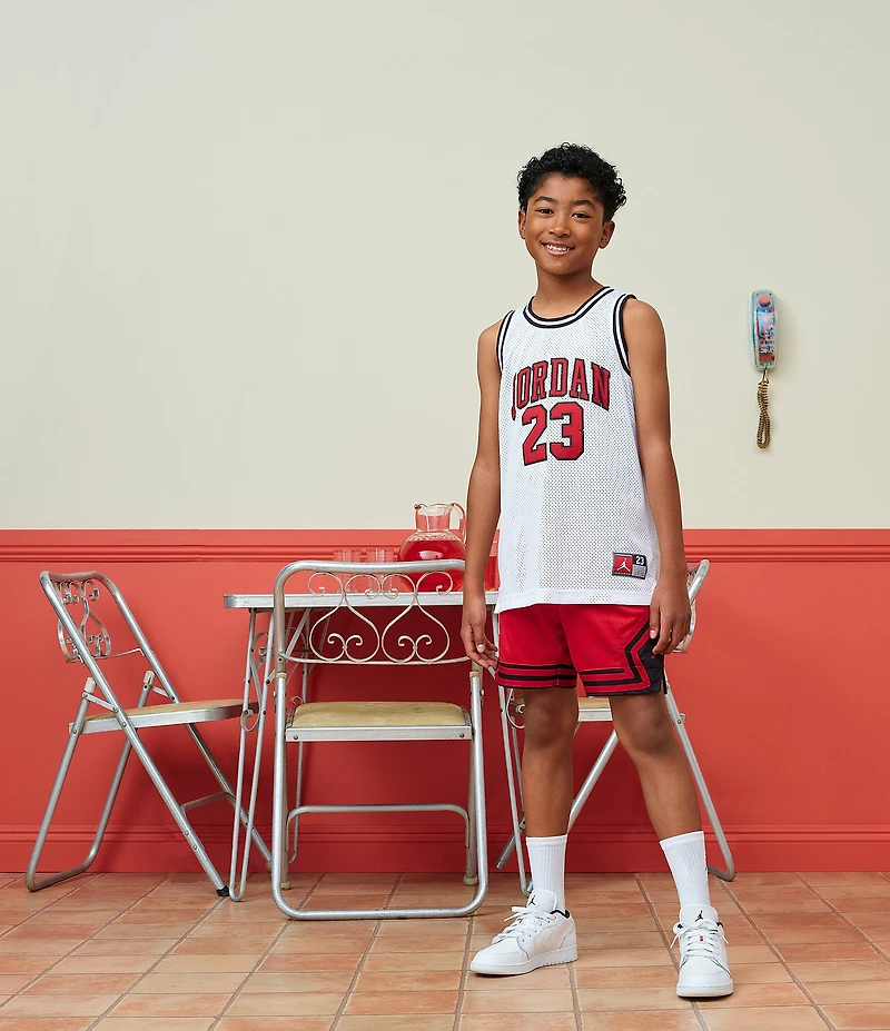 Jordan Big Boys Jordan 23 Champ Mesh Basketball Jersey
