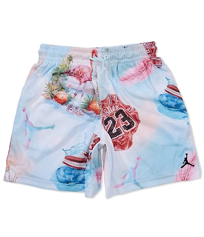 Jordan Big Boys Essentials Summer Printed Mesh Shorts