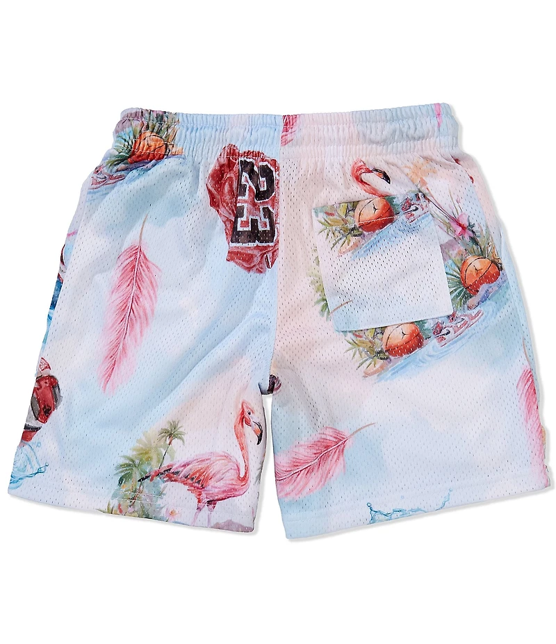 Jordan Big Boys Essentials Summer Printed Mesh Shorts
