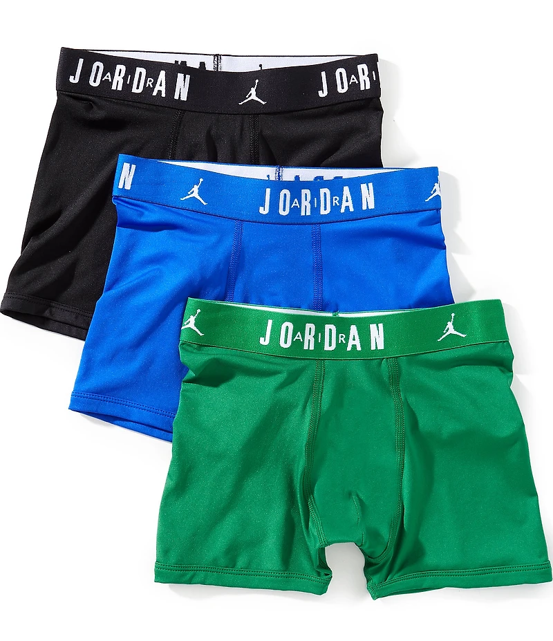 Jordan Big Boys Flight Boxer Briefs 3-Pack