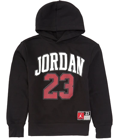Jordan Big Boys Long Sleeve Jordan Fleece Pullover Hoodie