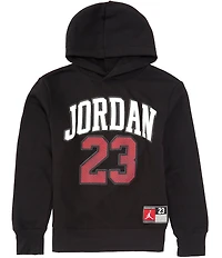Jordan Big Boys Long Sleeve Jordan Fleece Pullover Hoodie