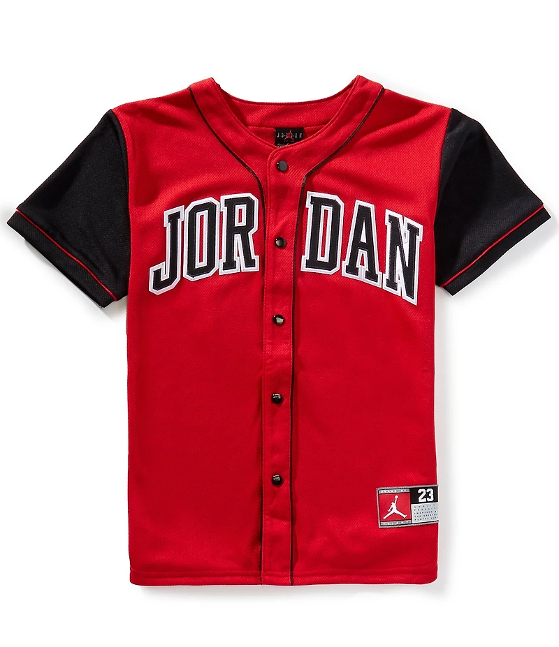 Jordan Big Boys Jordan Logo Baseball Jersey