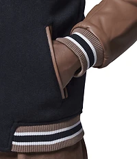 Jordan Big Boys Long Sleeve Varsity Jacket