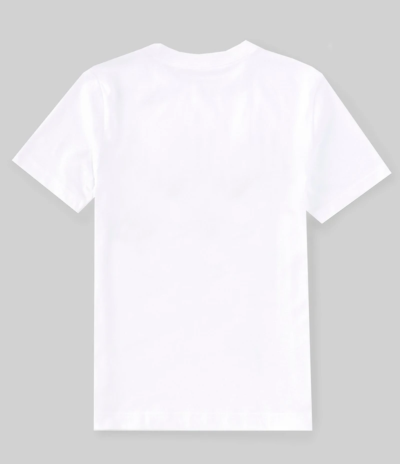 Jordan Big Boys Short Sleeve Court Fade Graphic T-Shirt