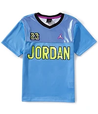 Jordan Big Boys Short Sleeve Customized Air Soccer Jersey