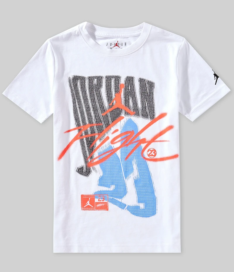 Jordan Big Boys Short-Sleeve Fadeaway Flight T-Shirt