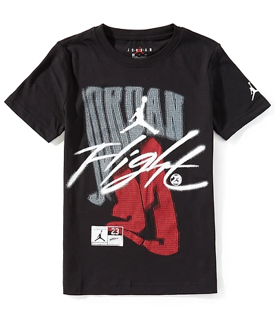 Jordan Big Boys Short-Sleeve Fadeaway Flight T-Shirt