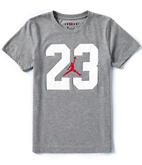 Jordan Big Boys Short Sleeve Iconic Logo T-Shirt